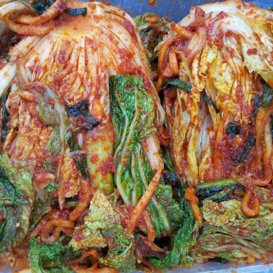 김장담그기